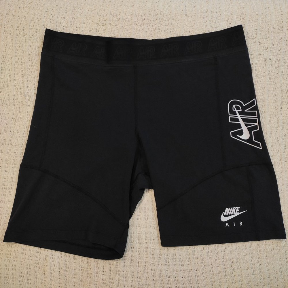 Nike Air Jordan Black Basketball Gym Shorts XXL 2XL Vintage